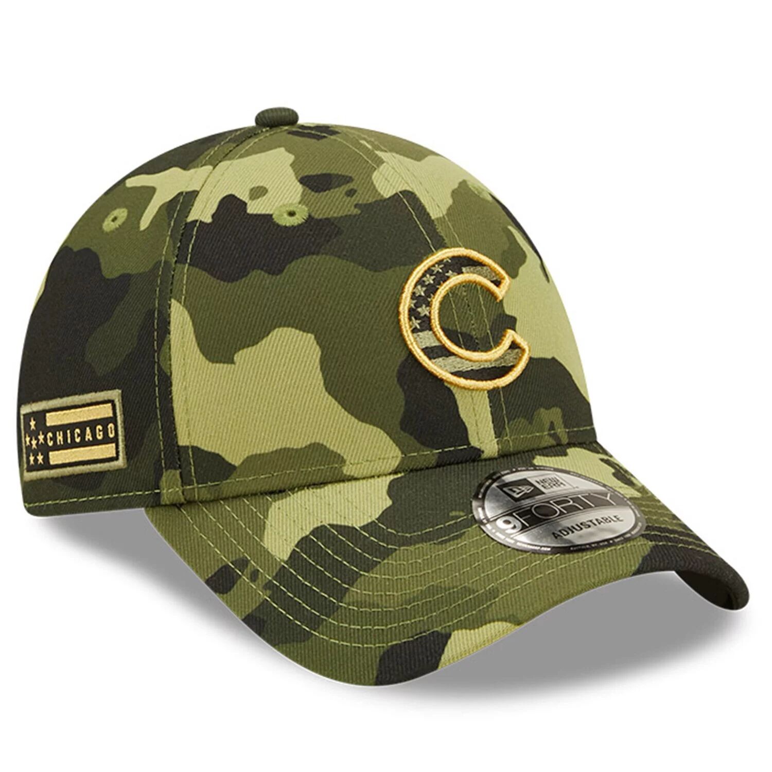 Мужская регулируемая кепка New Era Camo Chicago Cubs 2022 Armed Forces Day 9FORTY Snapback
Мужская регулируемая кепка New Era Camo Chicago Cubs 2022 Armed Forces Day 9FORTY Snapback