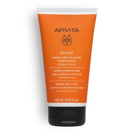 Кондиционер для блеска и восстановления с апельсином и медом 150мл, Apivita
Кондиционер для блеска и восстановления с апельсином и медом 150мл, Apivita