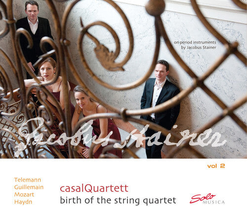 CD диск Telemann / Guillemain / Mozart / Casal Quartett: Birth of the String Quartet Vol 2
CD диск Telemann / Guillemain / Mozart / Casal Quartett: Birth of the String Quartet Vol 2