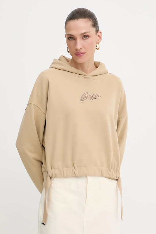 Хлопковая толстовка Boss Orange, зеленый
Хлопковая толстовка Boss Orange, зеленый