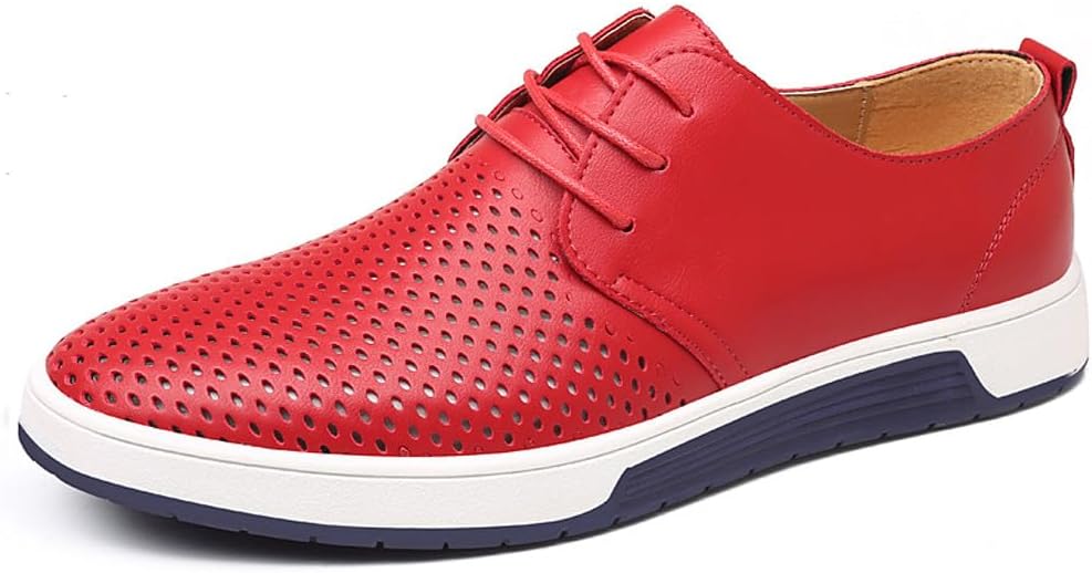 Мужские дышащие летние кроссовки WELRUNG с шнуровкой, перфорированные, стиль Оксфорд, повседневные, для ходьбы и вождения, красный
Мужские дышащие летние кроссовки WELRUNG с шнуровкой, перфорированные, стиль Оксфорд, повседневные, для ходьбы и вождения, красный