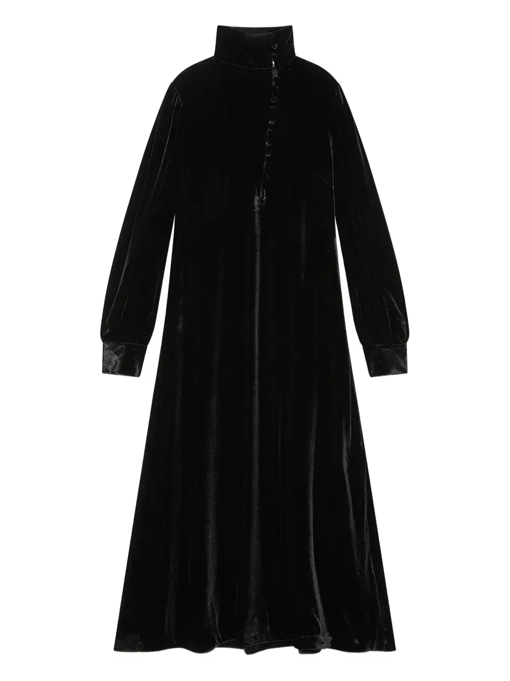 Бархатное платье макси с высоким воротником Maliparmi, черный
Бархатное платье макси с высоким воротником Maliparmi, черный