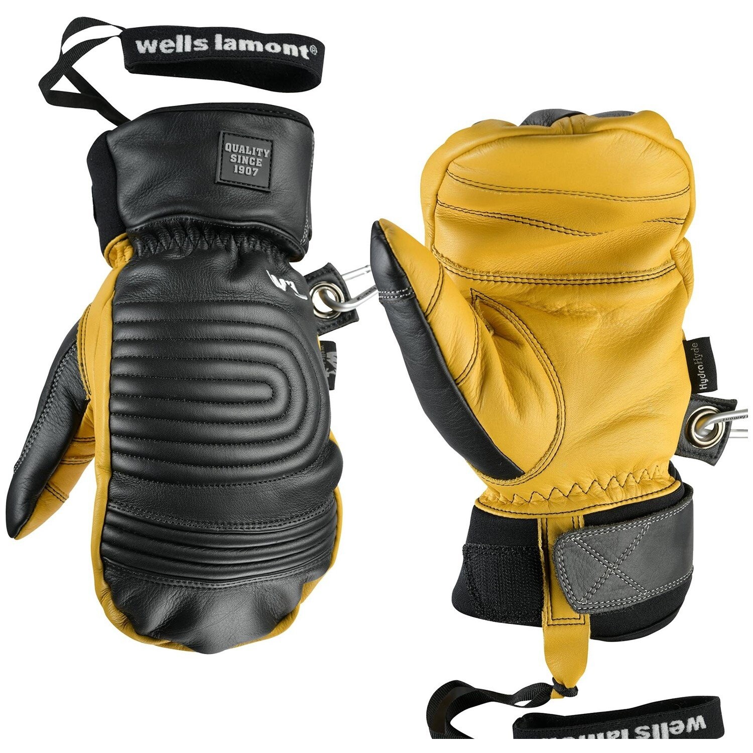 Рукавицы Wells Lamont Ajax, цвет Black/Saddletan
Рукавицы Wells Lamont Ajax, цвет Black/Saddletan