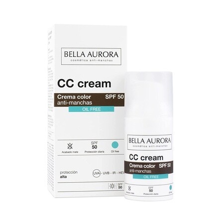 CC Крем без масла SPF 50+, Bella Aurora
CC Крем без масла SPF 50+, Bella Aurora