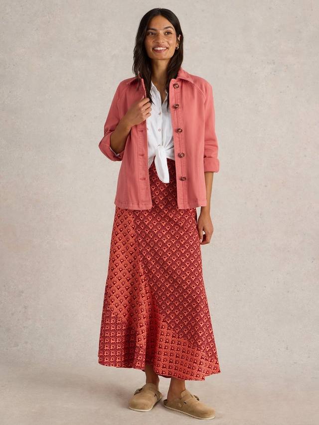 Джинсовая куртка eden White Stuff, красный
Джинсовая куртка eden White Stuff, красный