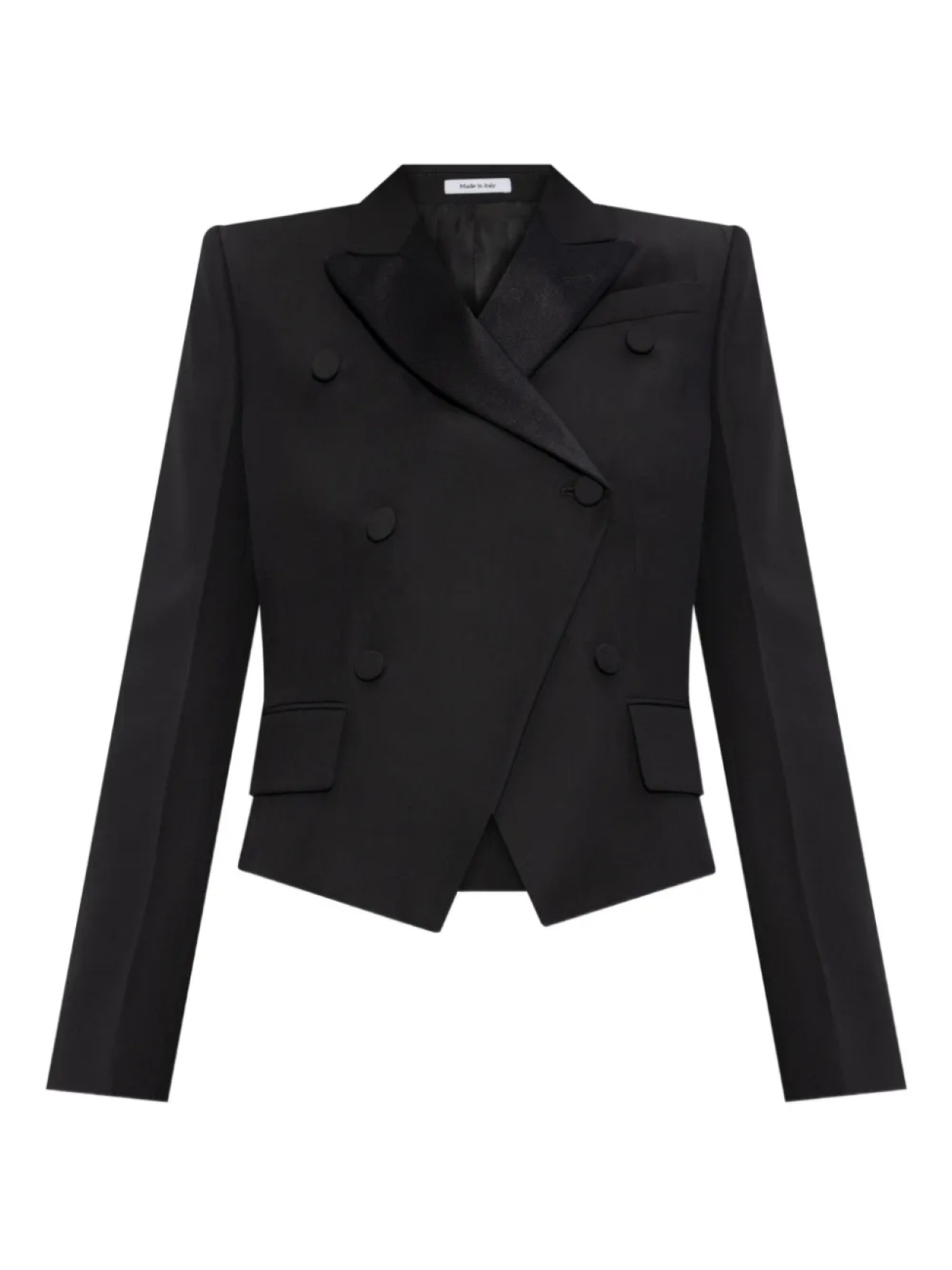 Двубортный блейзер Alexander McQueen, черный
Двубортный блейзер Alexander McQueen, черный