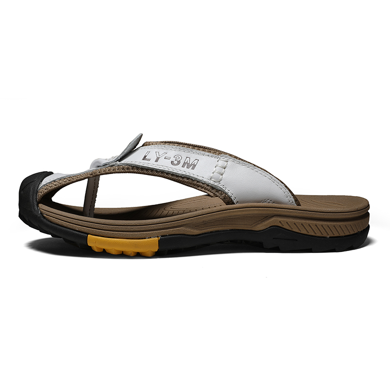 CANUVEN Мужские белые шлепанцы с устойчивостью к истиранию и противоскользящим покрытием, цвет White
CANUVEN Мужские белые шлепанцы с устойчивостью к истиранию и противоскользящим покрытием, цвет White