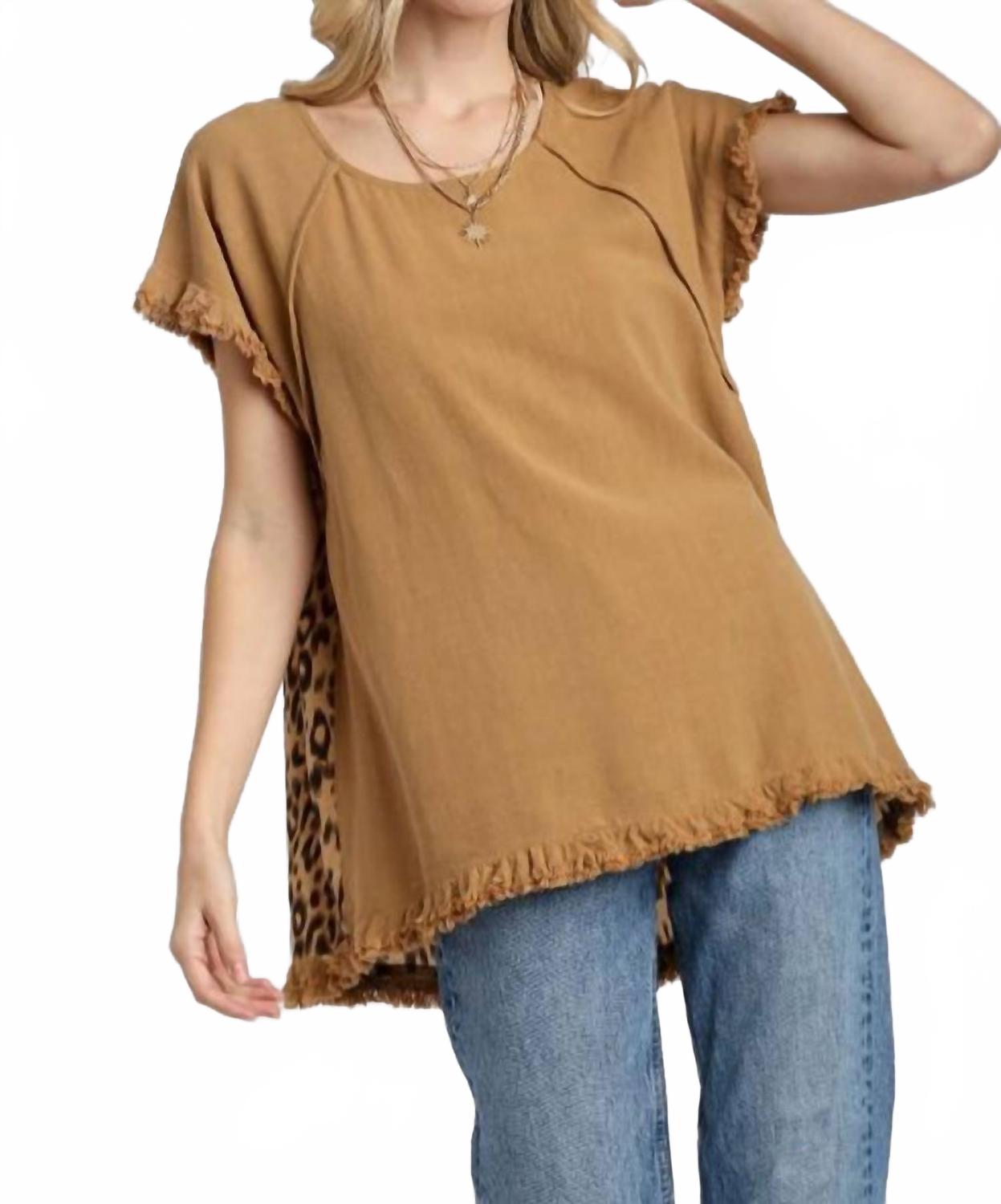 Наверху в дикой природе топ в цвете ириски Umgee, Toffee
Наверху в дикой природе топ в цвете ириски Umgee, Toffee