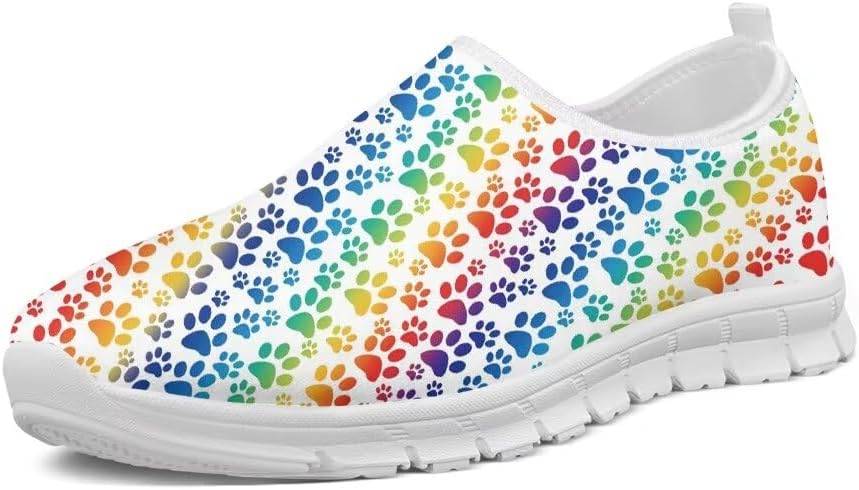 Кроссовки Forchrinse Green Hummingbird с ямайским флагом для женщин на скользящей подошве, мужские прогулочные кроссовки, легкие лоферы с поддержкой свода стопы, дышащие, Rainbow Dog Paw Print
Кроссовки Forchrinse Green Hummingbird с ямайским флагом для женщин на скользящей подошве, мужские прогулочные кроссовки, легкие лоферы с поддержкой свода стопы, дышащие, Rainbow Dog Paw Print
