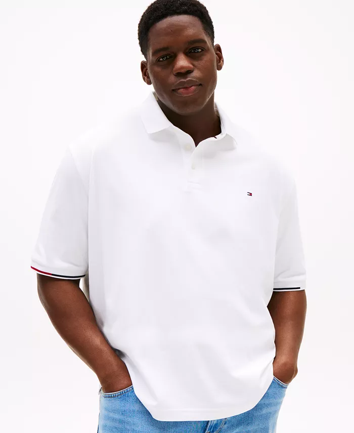 Мужская поло с флаговыми манжетами Big & Tall Tommy Hilfiger, красный
Мужская поло с флаговыми манжетами Big & Tall Tommy Hilfiger, красный