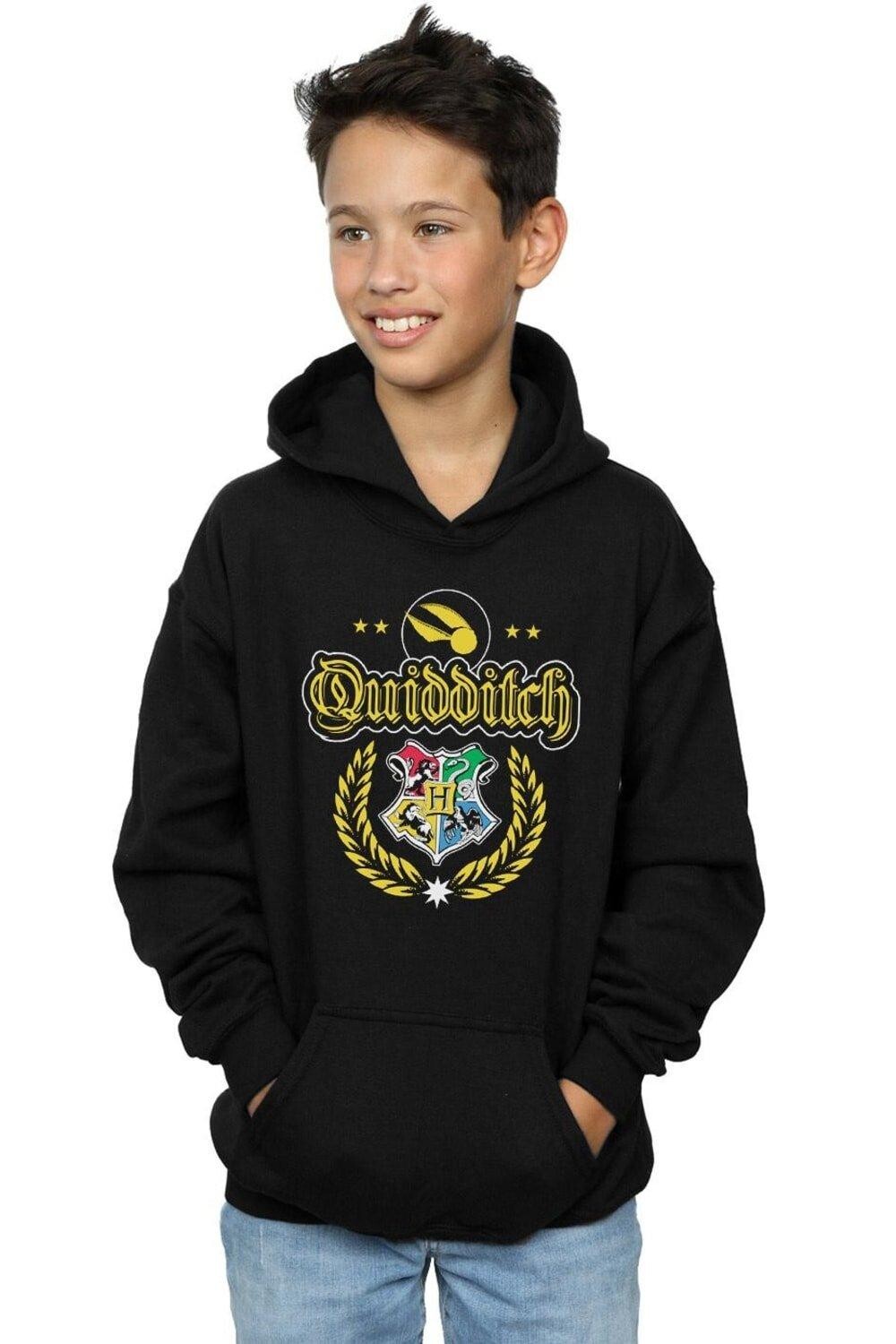 Толстовка с гербом для квиддича Harry Potter, черный
Толстовка с гербом для квиддича Harry Potter, черный