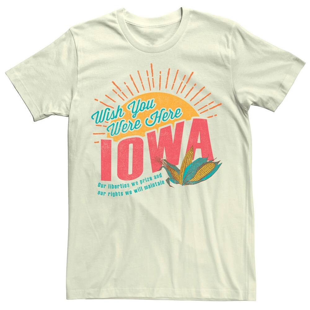 Мужская футболка Iowa Wish You Were Here Licensed Character, цвет Natural
Мужская футболка Iowa Wish You Were Here Licensed Character, цвет Natural