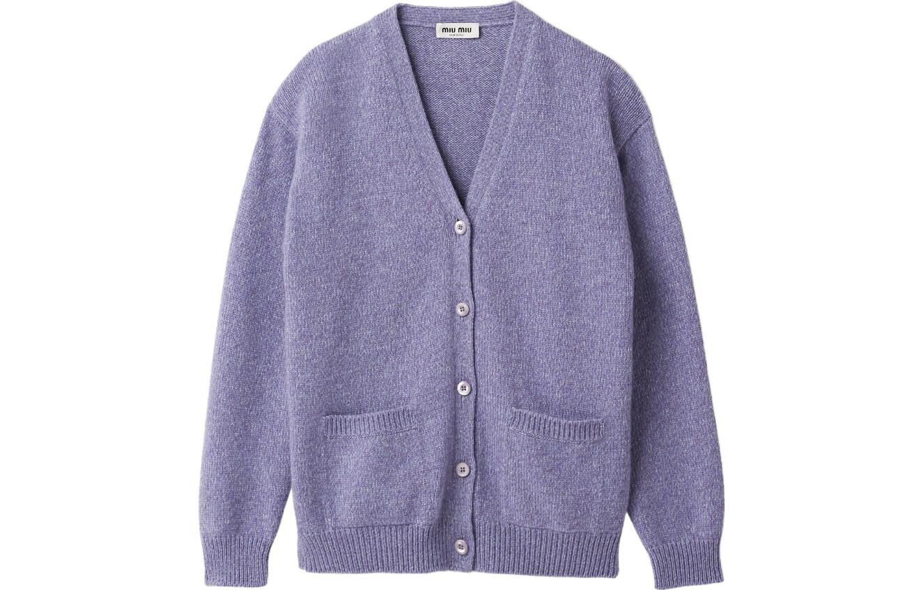Кардиган женский Miu Miu, фиолетовый
Кардиган женский Miu Miu, фиолетовый