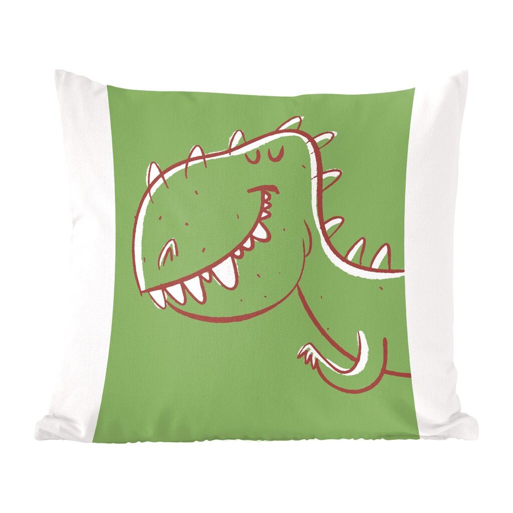 MuchoWow Dinosaur Illustration - Иллюстрация динозавра на зеленом фоне - 60x60 см - Чехол на подушку - хлопчатобумажная ткань - Декоративные чехлы на подушки
MuchoWow Dinosaur Illustration - Иллюстрация динозавра на зеленом фоне - 60x60 см - Чехол на подушку - хлопчатобумажная ткань - Декоративные чехлы на подушки