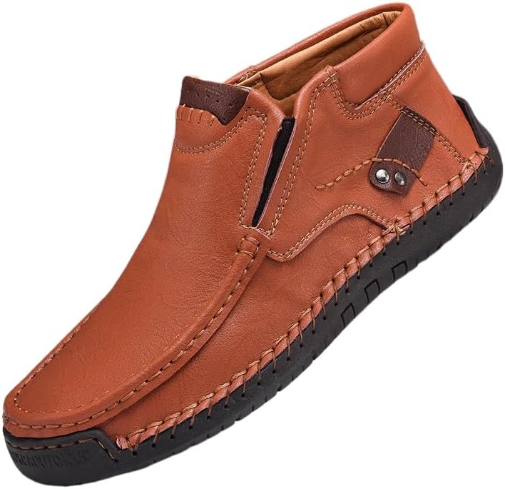 Мужские слипоны для ходьбы на каждый день, кожаные повседневные туфли-ботинки, удобные, дышащие, для улицы и офиса Soft Time Toy, коричневый
Мужские слипоны для ходьбы на каждый день, кожаные повседневные туфли-ботинки, удобные, дышащие, для улицы и офиса Soft Time Toy, коричневый