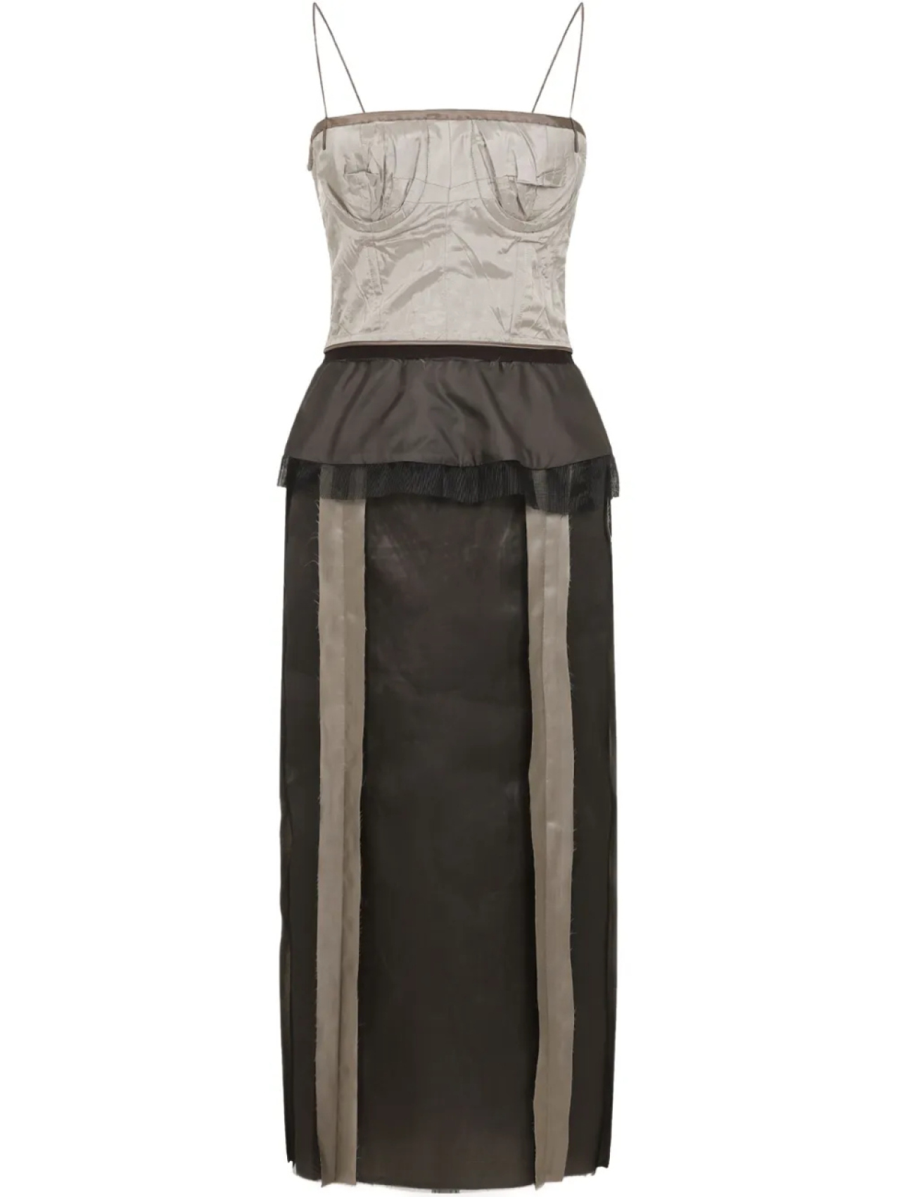 Шелковое платье Maison Margiela, серый
Шелковое платье Maison Margiela, серый