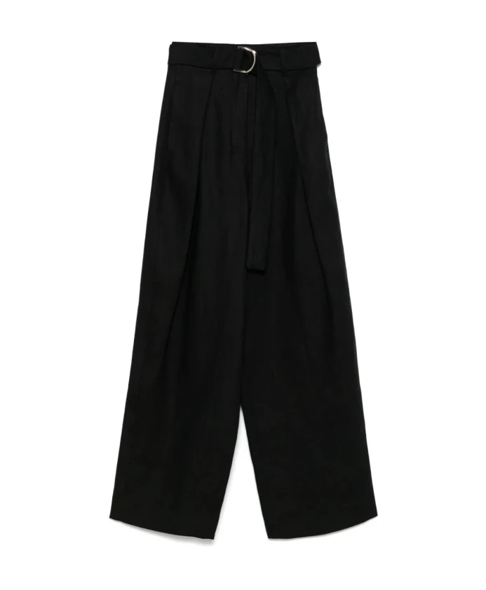 Широкие льняные брюки Джейн Max Mara, черный
Широкие льняные брюки Джейн Max Mara, черный