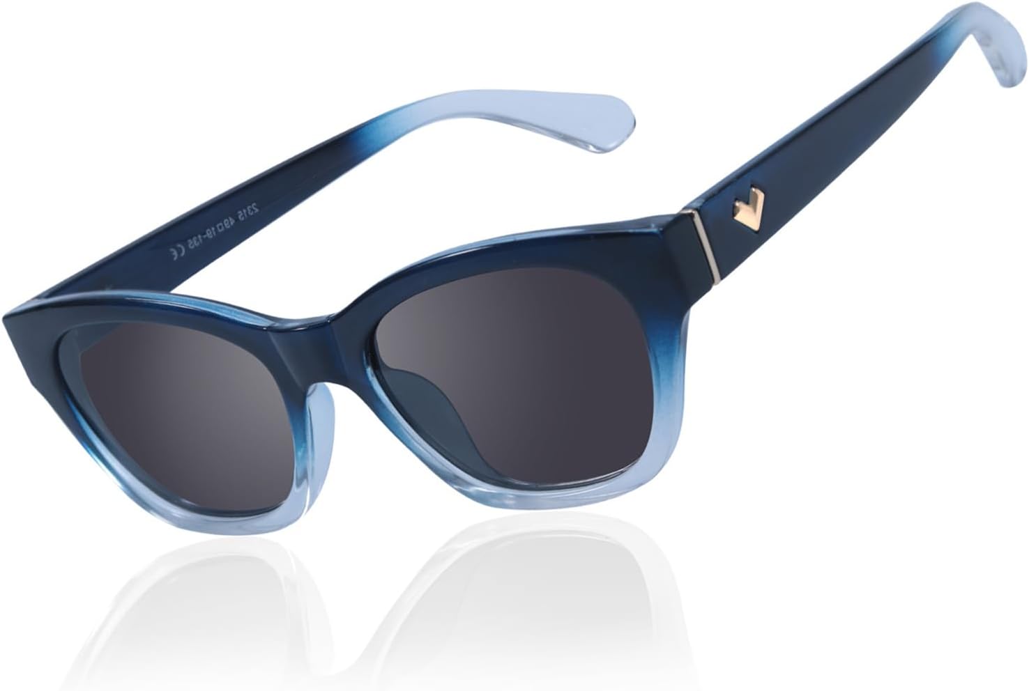 Солнцезащитные очки LVIOE с узкой поляризацией для женщин, модные классические очки «кошачий глаз» для женщин с небольшим лицом, с защитой UV400, A05 Gradient Blue Frame Black Polarized Lenses
Солнцезащитные очки LVIOE с узкой поляризацией для женщин, модные классические очки «кошачий глаз» для женщин с небольшим лицом, с защитой UV400, A05 Gradient Blue Frame Black Polarized Lenses