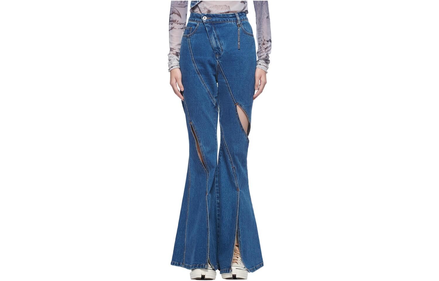 Feng Chen Wang Джинсы женские синие
Feng Chen Wang Джинсы женские синие