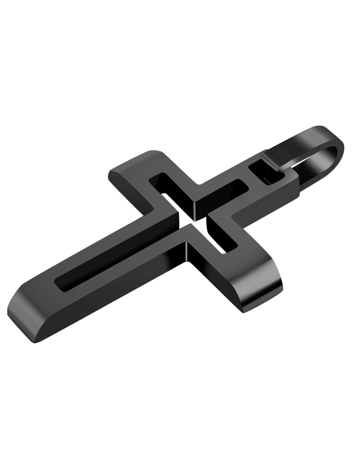 Adeliás Мужской кулон - крест из нержавеющей стали, черный
Adeliás Мужской кулон - крест из нержавеющей стали, черный