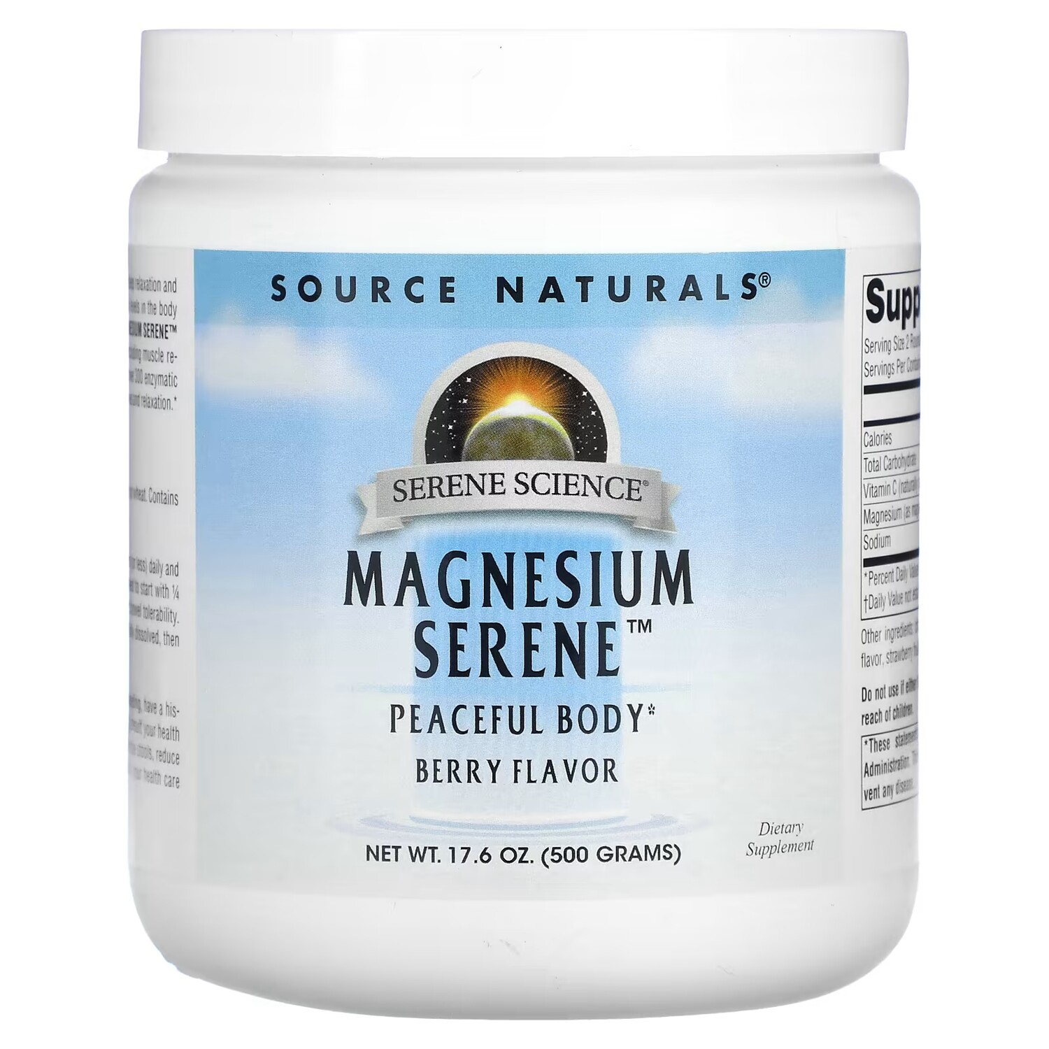 Добавка Source Naturals Magnesium Serene со вакусом ягод, 500 г
Добавка Source Naturals Magnesium Serene со вакусом ягод, 500 г