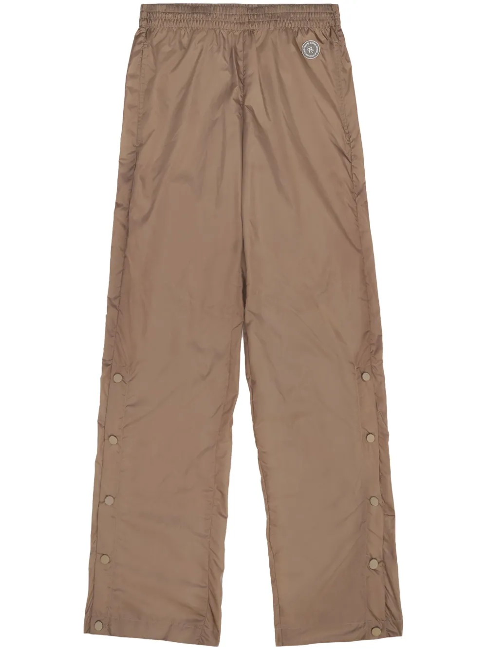 Прямые брюки с нашивкой-логотипом Sporty & Rich, коричневый
Прямые брюки с нашивкой-логотипом Sporty & Rich, коричневый