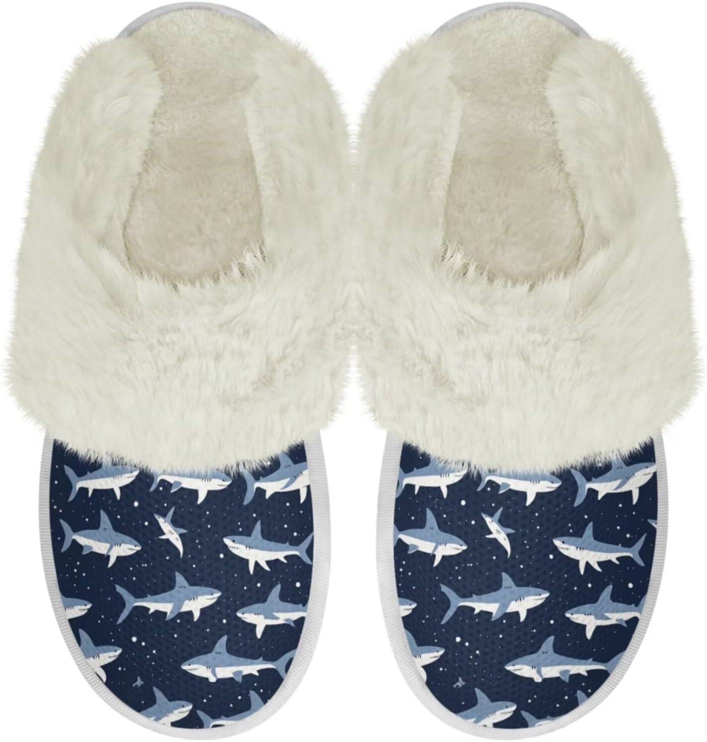 Женские пушистые тапочки Binienty, домашние тапочки для мужчин и женщин, повседневная зимняя обувь для дома, Sea Shark
Женские пушистые тапочки Binienty, домашние тапочки для мужчин и женщин, повседневная зимняя обувь для дома, Sea Shark