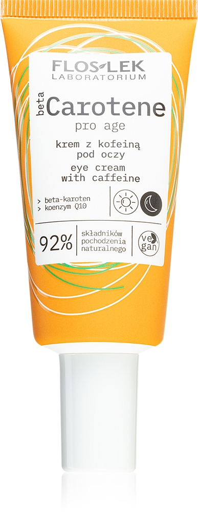 Крем для глаз с бета-каротином против отечности и морщин с кофеином Floslek Laboratorium, 30 мл
Крем для глаз с бета-каротином против отечности и морщин с кофеином Floslek Laboratorium, 30 мл