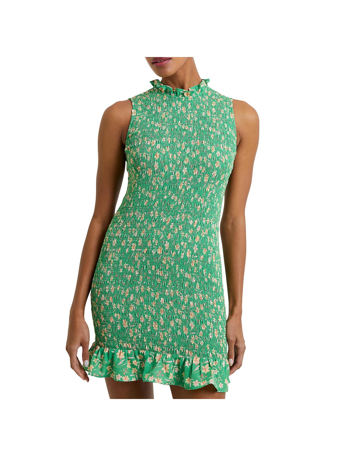 Camille Verona Женское короткое мини-платье с принтом French Connection, цвет poise green
Camille Verona Женское короткое мини-платье с принтом French Connection, цвет poise green