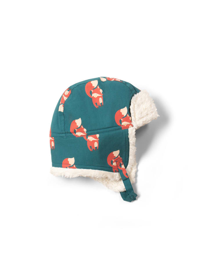 Шапка из шерпы синего цвета Little Green Radicals
Шапка из шерпы синего цвета Little Green Radicals