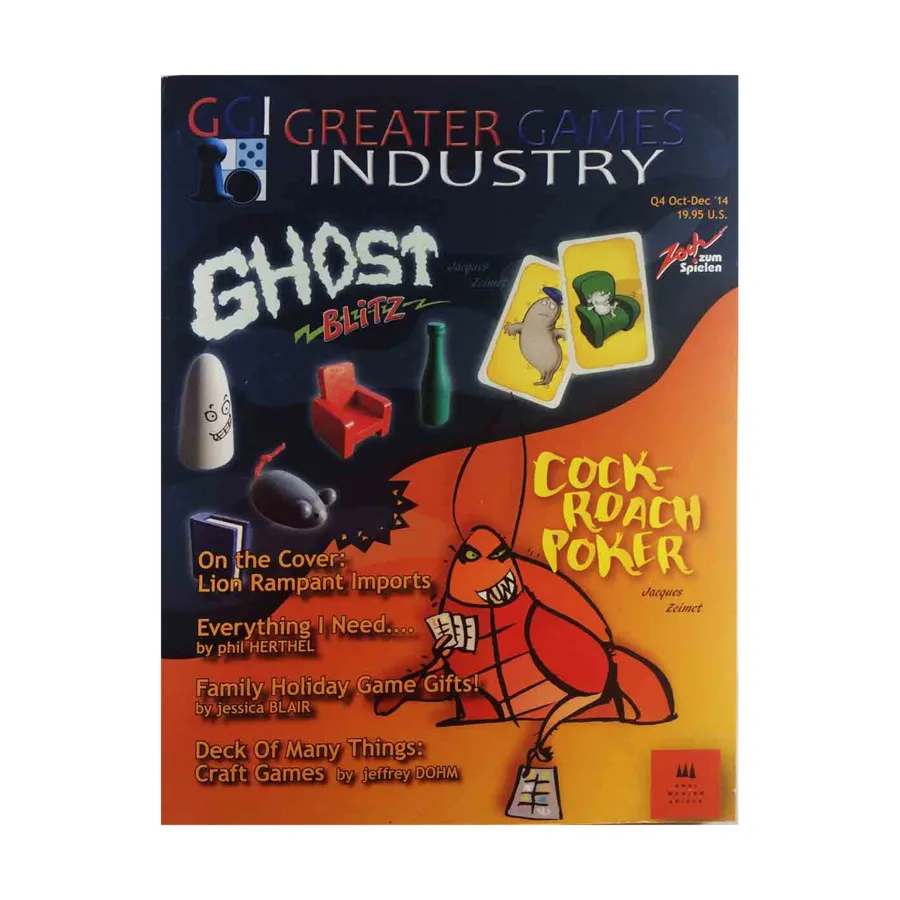 2014 Quarter Four Catalog, Greater Games Industry Catalog, мягкая обложка
2014 Quarter Four Catalog, Greater Games Industry Catalog, мягкая обложка