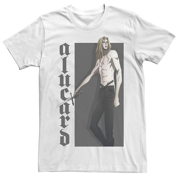 Футболка с портретом персонажа Алукарда из сериала Netflix "Кастельвания" Big & tall Licensed Character
Футболка с портретом персонажа Алукарда из сериала Netflix "Кастельвания" Big & tall Licensed Character