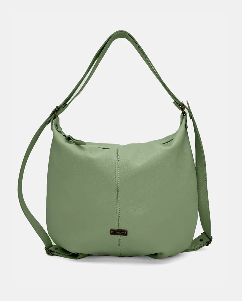 Рюкзак-сумка из кожи THELMA среднего размера CUIROTS, светло-зеленый
Рюкзак-сумка из кожи THELMA среднего размера CUIROTS, светло-зеленый