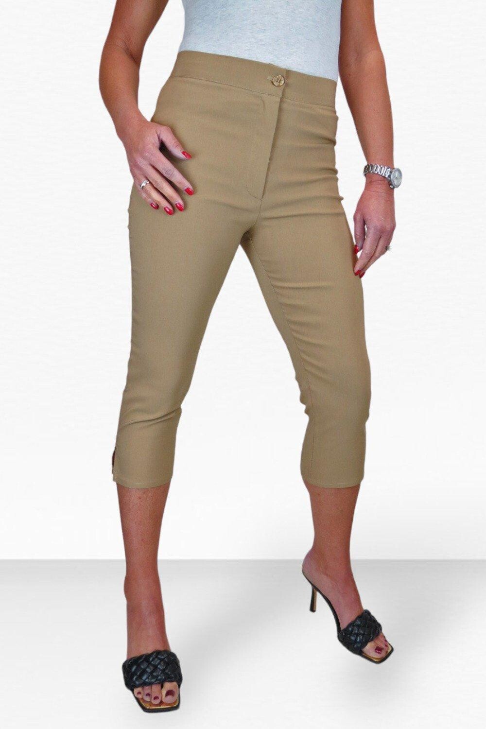 Узкие укороченные эластичные брюки Paulo Due, бежевый
Узкие укороченные эластичные брюки Paulo Due, бежевый