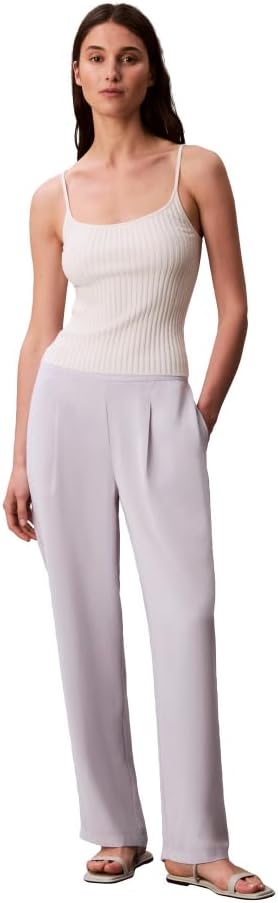 Женские креповые брюки Calvin Klein Wide Leg, Evening Haze
Женские креповые брюки Calvin Klein Wide Leg, Evening Haze