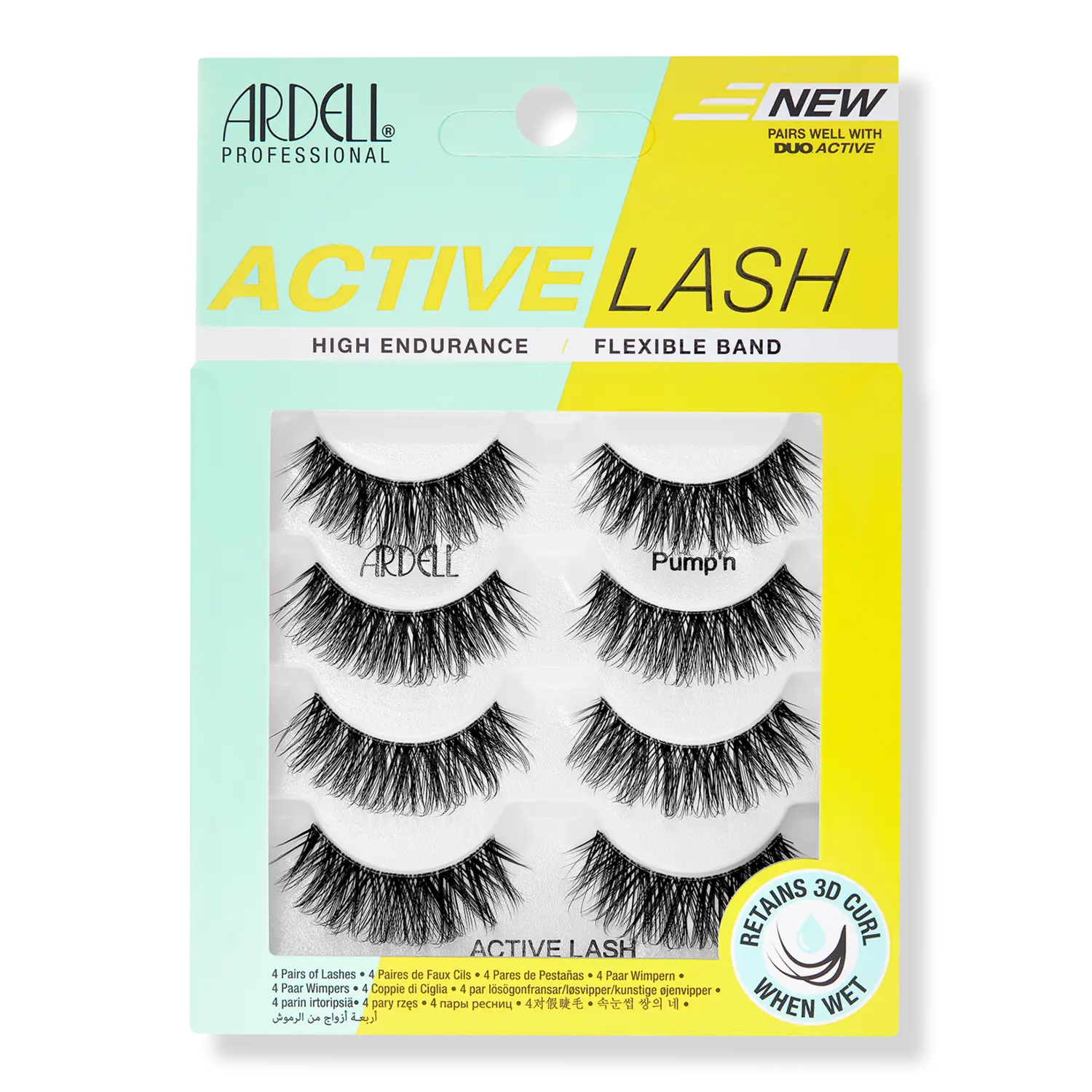 Накладные ресницы Active Lash Multipack Strip Lash, Pump'n Ardell
Накладные ресницы Active Lash Multipack Strip Lash, Pump'n Ardell