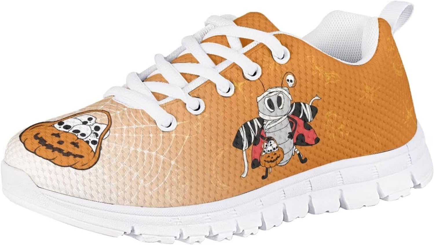 Детские кроссовки Forchrinse для девочек и мальчиков, шнуровка, беговые и теннисные, легкая спортивная обувь, обувь для праздничных мероприятий, Halloween Ladybug Pumpkin
Детские кроссовки Forchrinse для девочек и мальчиков, шнуровка, беговые и теннисные, легкая спортивная обувь, обувь для праздничных мероприятий, Halloween Ladybug Pumpkin