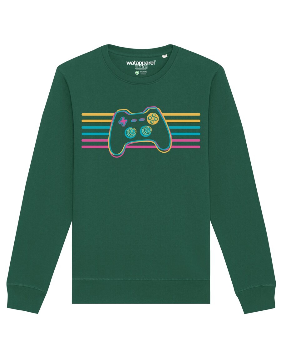 Свитер Watapparel Sweatshirt Retro Joystick, темно-зеленый
Свитер Watapparel Sweatshirt Retro Joystick, темно-зеленый