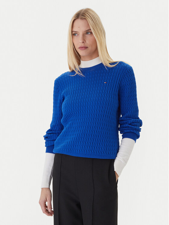 Свитер regular fit Fine WW0WW44993 Tommy Hilfiger, синий
Свитер regular fit Fine WW0WW44993 Tommy Hilfiger, синий