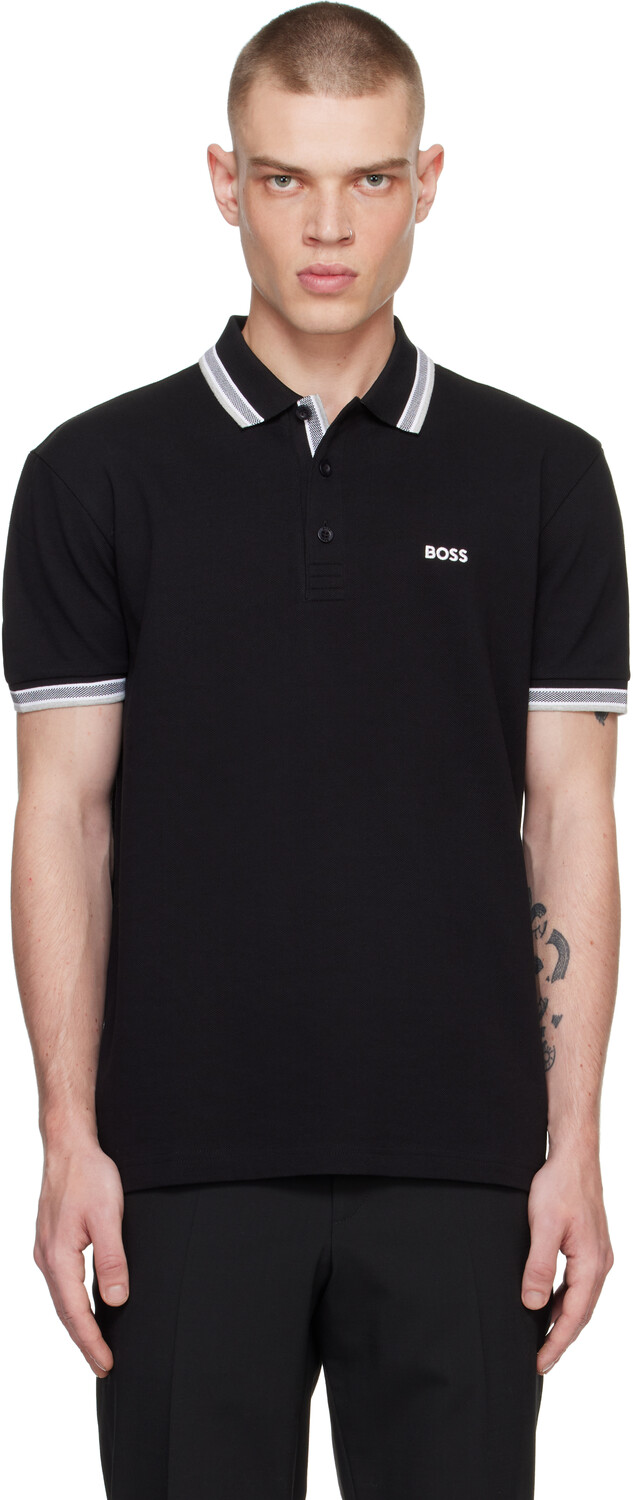Поло с контрастным логотипом BO BOSS
Поло с контрастным логотипом BO BOSS