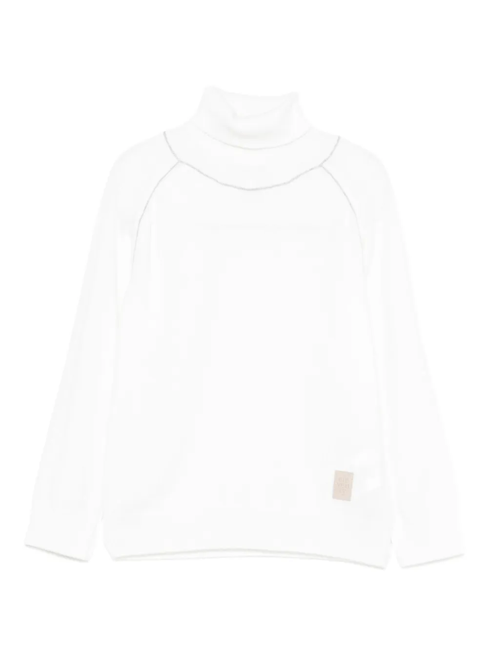 Свитер с высоким воротником и рукавами реглан Eleventy Kids, белый
Свитер с высоким воротником и рукавами реглан Eleventy Kids, белый