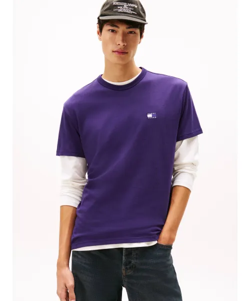 Футболка Regular fit Tommy Jeans, фиолетовый
Футболка Regular fit Tommy Jeans, фиолетовый