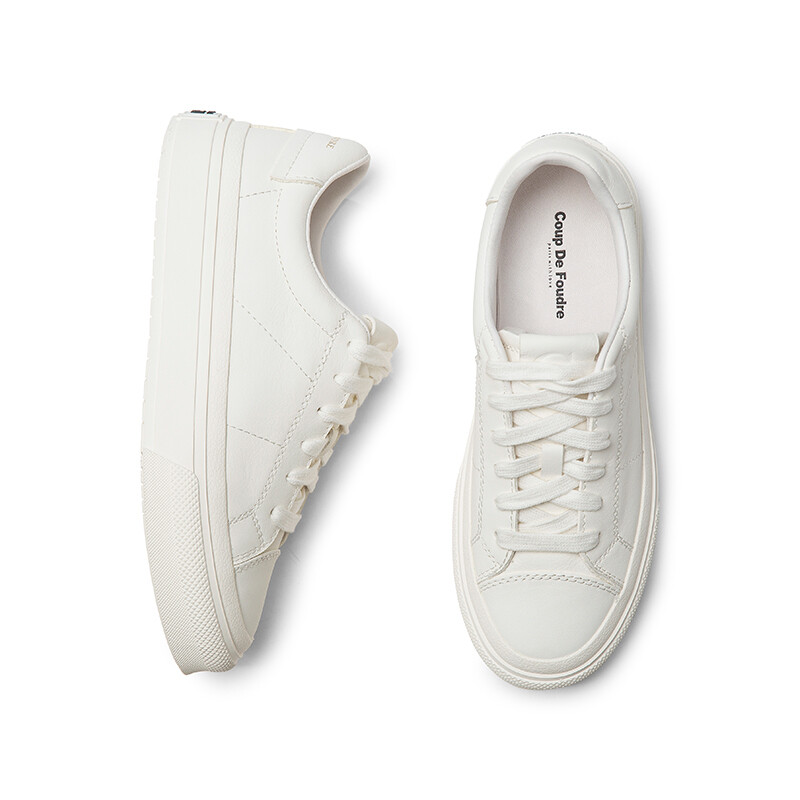 Кеды, скейтборд обувь женская низкая белый Coup De Foudre 
Кеды, скейтборд обувь женская низкая белый Coup De Foudre