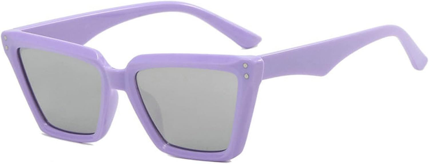 COTIA Винтажные солнцезащитные очки «кошачий глаз» для женщин, модные очки с градиентным зеркальным покрытием, солнцезащитные очки UV400 для мужчин, панк-очки с заклепками, Purple
COTIA Винтажные солнцезащитные очки «кошачий глаз» для женщин, модные очки с градиентным зеркальным покрытием, солнцезащитные очки UV400 для мужчин, панк-очки с заклепками, Purple