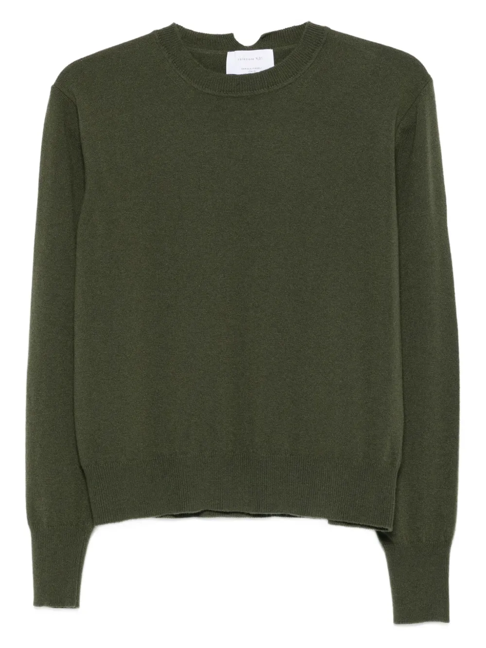 Свитер с круглым вырезом Daniele Fiesoli, зеленый
Свитер с круглым вырезом Daniele Fiesoli, зеленый