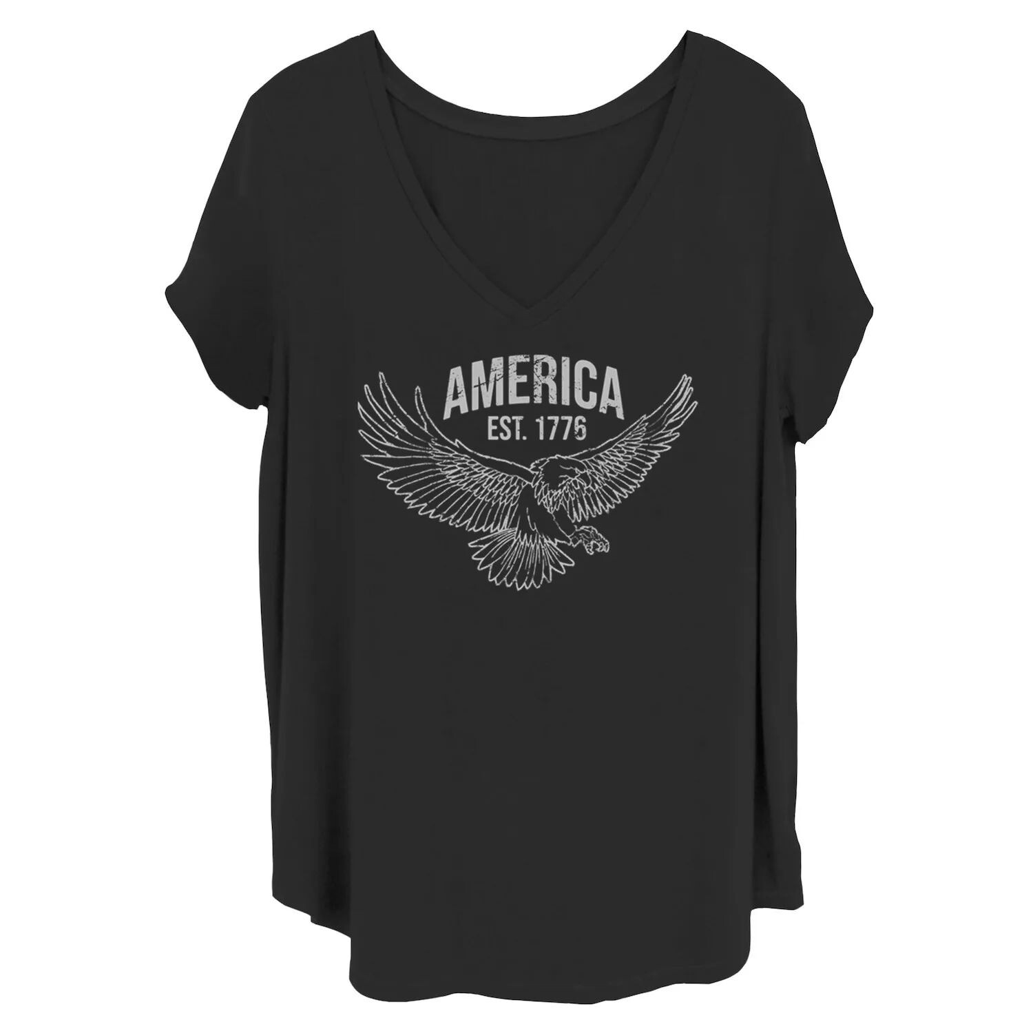 Детская футболка больших размеров America 1776 Bald Eagle
Детская футболка больших размеров America 1776 Bald Eagle