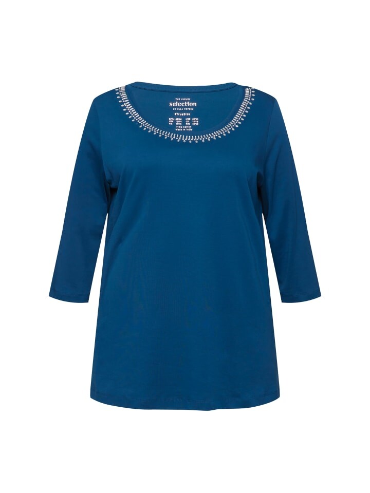 Футболка Ulla Popken Shirt, цвет mittelblau 
Футболка Ulla Popken Shirt, цвет mittelblau