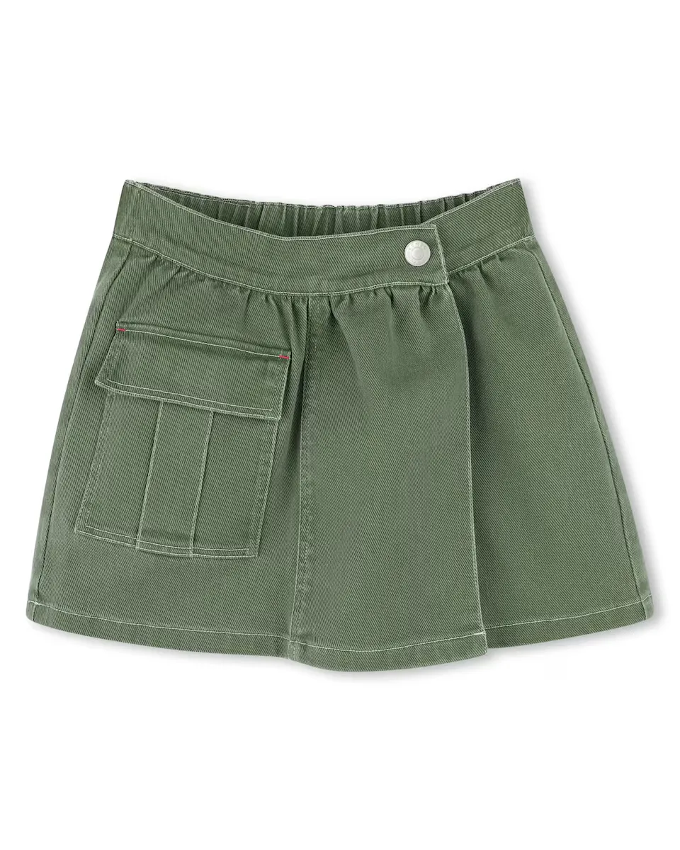 Юбка для девочки в зеленом микропринте Kenzo Kids, зеленый
Юбка для девочки в зеленом микропринте Kenzo Kids, зеленый