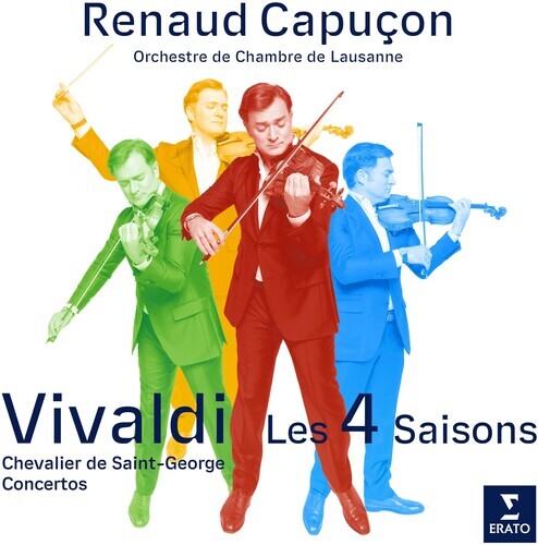 CD диск Capucon, Renaud: Vivaldi: The Four Seasons Chevalier de Saint-Georges: Violin Concertos
CD диск Capucon, Renaud: Vivaldi: The Four Seasons Chevalier de Saint-Georges: Violin Concertos