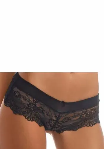 Трусики LASCANA "Мелисса" с микротач сзади, черный 
Трусики LASCANA "Мелисса" с микротач сзади, черный